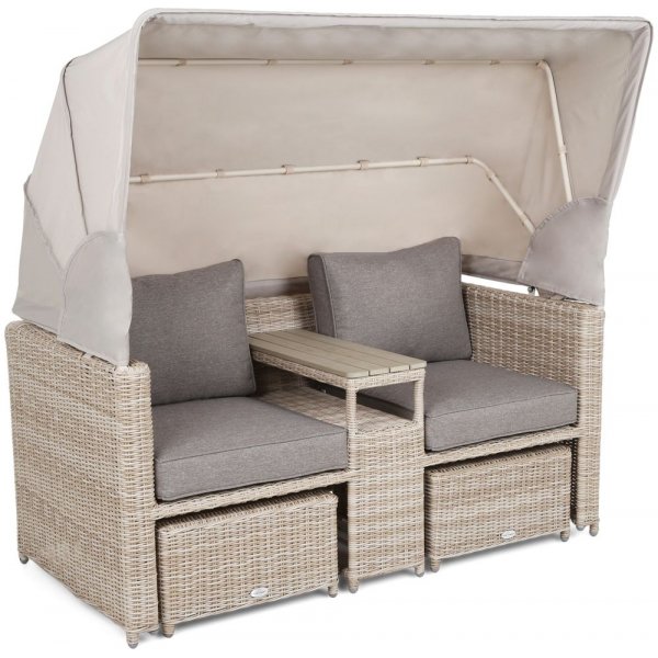 Sandhamn loungesoffa i konstrotting - Natur Sandhamn loungesoffa i konstrotting - Natur