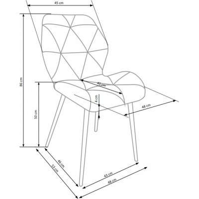 Cadeira matstol 453 - Grn