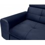 Matras hrnbddsoffa med ppet avslut hger - Bl