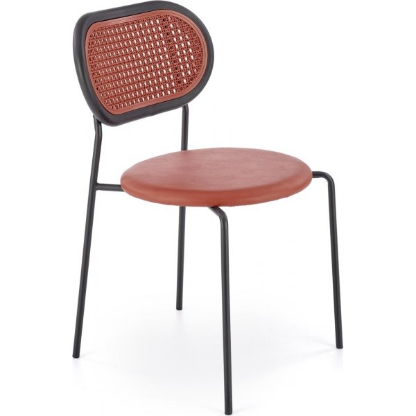 Chaise de salle à manger Cadeira 524 - Rouge foncé Chaise de salle à manger Cadeira 524 - Rouge foncé
