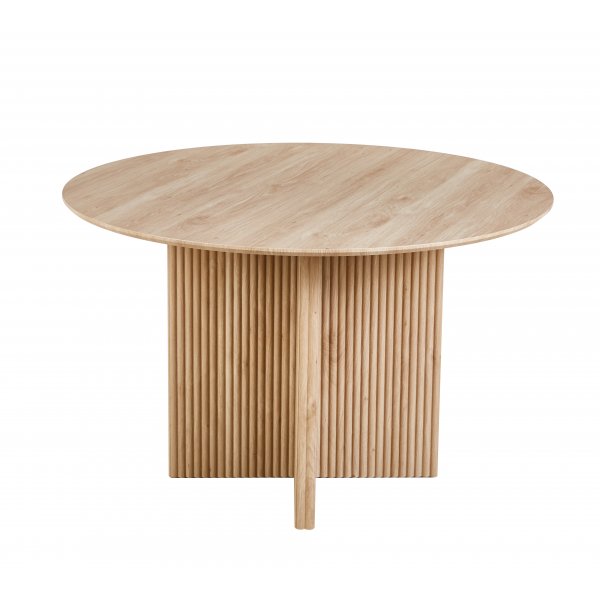 Crossby runt matbord Ø120 cm - Ek Crossby runt matbord Ø120 cm - Ek