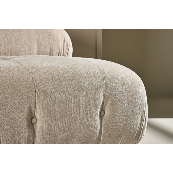 Mika soffmodul - Beige/Krom