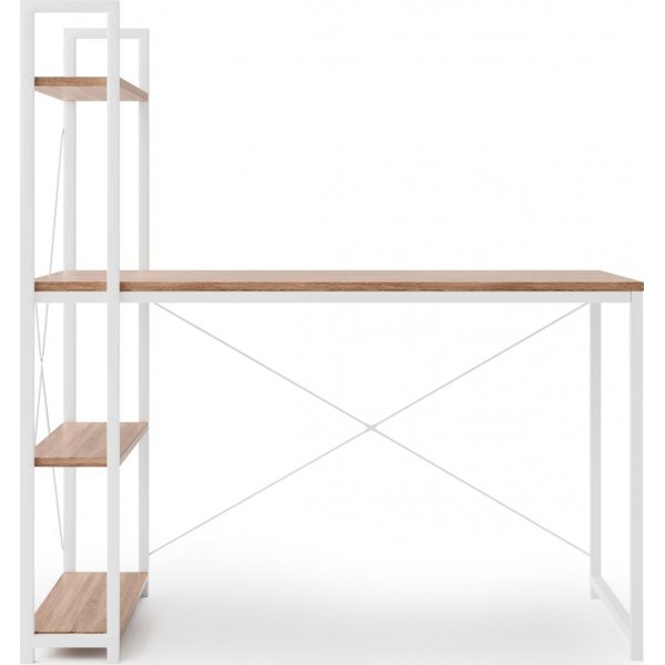 Bureau Perlie 120 x 60 cm - Chêne Sonoma/blanc Bureau Perlie 120 x 60 cm - Chêne Sonoma/blanc