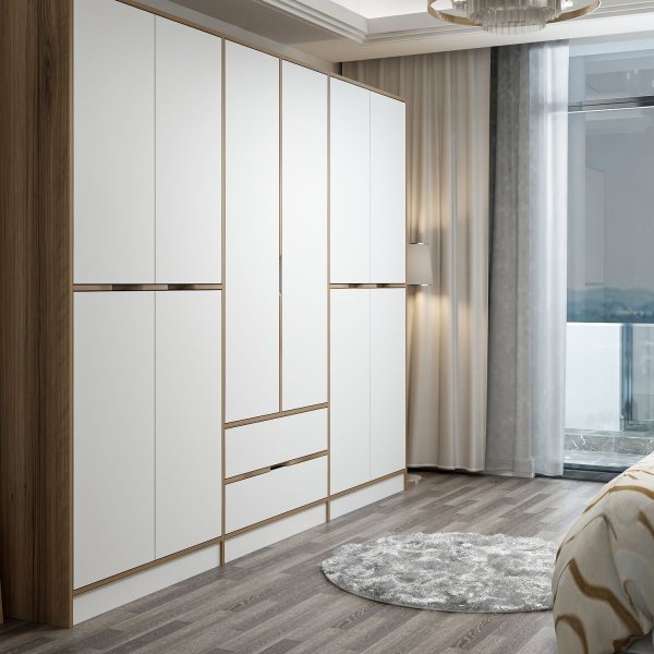 Armoire Elina - Blanc Armoire Elina - Blanc