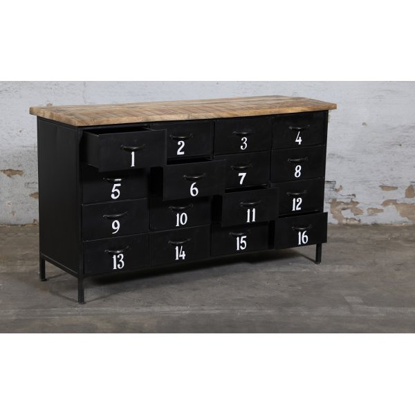 Norrhult vintage k�pmansdisk - Svart/mango