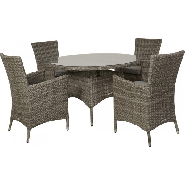 Rosario matbord Ø 120 cm - Ljusgrå Rosario matbord Ø 120 cm - Ljusgrå