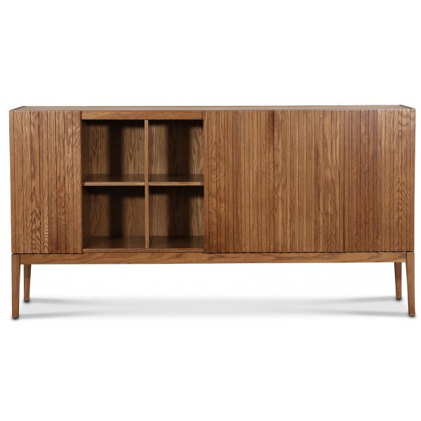 Nova sideboard med skjutdörrar - Valnöt Nova sideboard med skjutdörrar - Valnöt