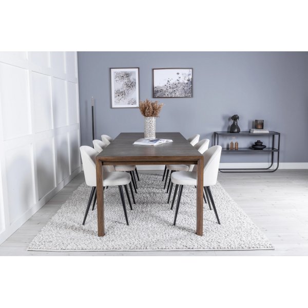 Slott förlängningsbord 170-250 cm - Mörk ek Slott förlängningsbord 170-250 cm - Mörk ek