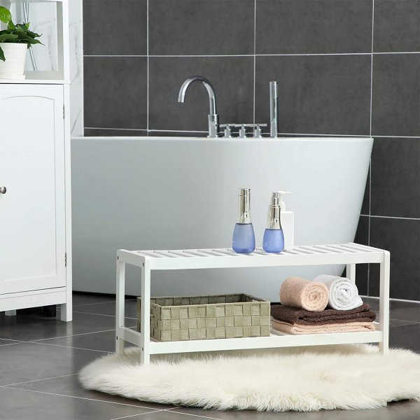 Étagère à chaussures Japonica 70 x 33 cm - Blanc Étagère à chaussures Japonica 70 x 33 cm - Blanc