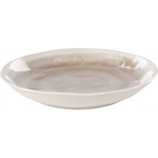 Jublie tallrik 36 x 24 cm - Beige Jublie tallrik 36 x 24 cm - Beige