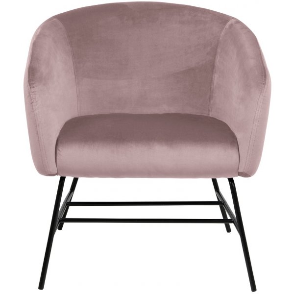 Ramsey fåtölj - Rosa/svart Ramsey fåtölj - Rosa/svart