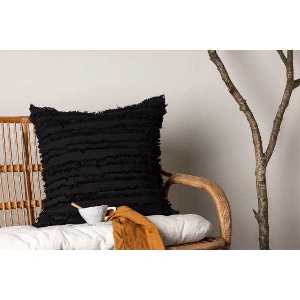 Edith kuddfodral 60 x 60 cm - Svart Edith kuddfodral 60 x 60 cm - Svart