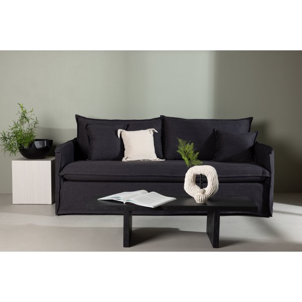Nova 3-sits soffa - Svart Nova 3-sits soffa - Svart