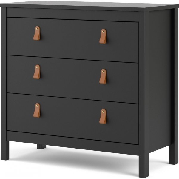 Madrid dressoir met 3 laden - Zwart Madrid dressoir met 3 laden - Zwart