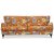 Savoy 3-sits soffa med blommigt tyg - Havanna Terracotta