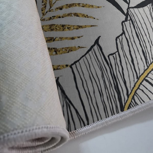 Alho matta 100 x 140 cm - Svart/vit Alho matta 100 x 140 cm - Svart/vit