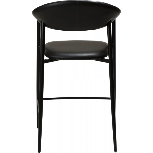 Chaise de comptoir Rover - PU noir Chaise de comptoir Rover - PU noir