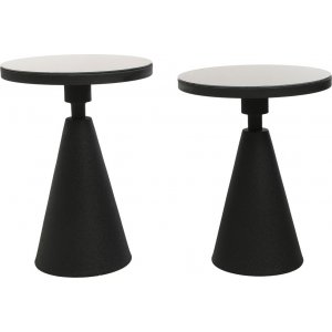 Chalice bijzettafel set 50/55 cm - Zwart