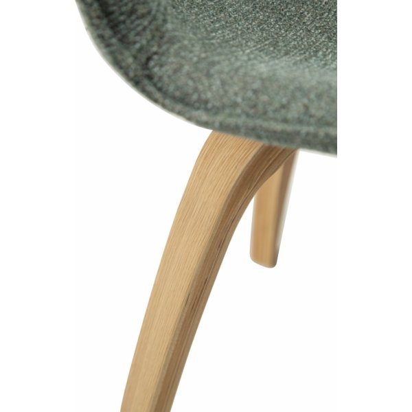 Glee matstol - Grön boucle Glee matstol - Grön boucle