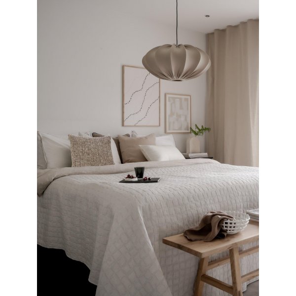 Isa kuddfodral 45 x 45 cm - Brun