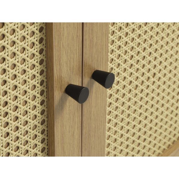 Buffet  menus - Chne/rotin artificiel