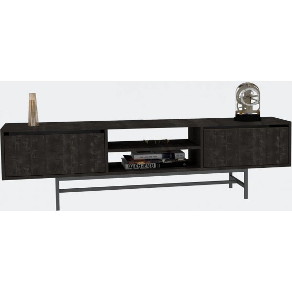 Banc multimédia Tauber - Anthracite Banc multimédia Tauber - Anthracite