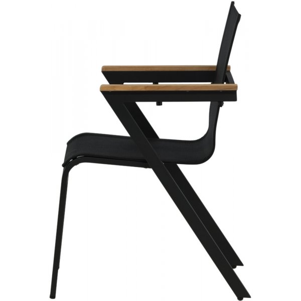 Mexico matstol - Svart/Natur Mexico matstol - Svart/Natur