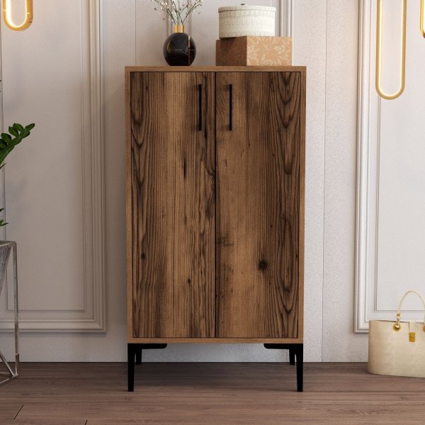 Prag skoskåp - Valnöt Prag skoskåp - Valnöt