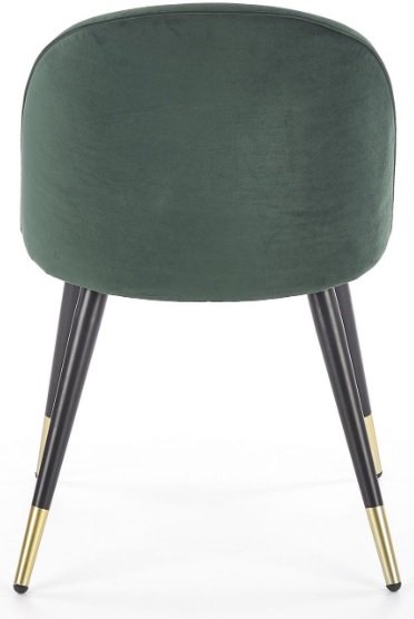 Paulina matstol - Mörkgrön (Sammet) / Mässing Paulina matstol - Mörkgrön (Sammet) / Mässing
