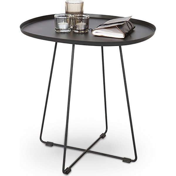 Lampe de table Christel 50 x 42 cm - Noir/mtal
