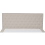 Snggavel med knappar 160 cm bred beige