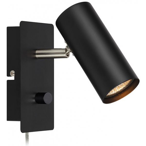 Barcelona svart vgglampa spotlight