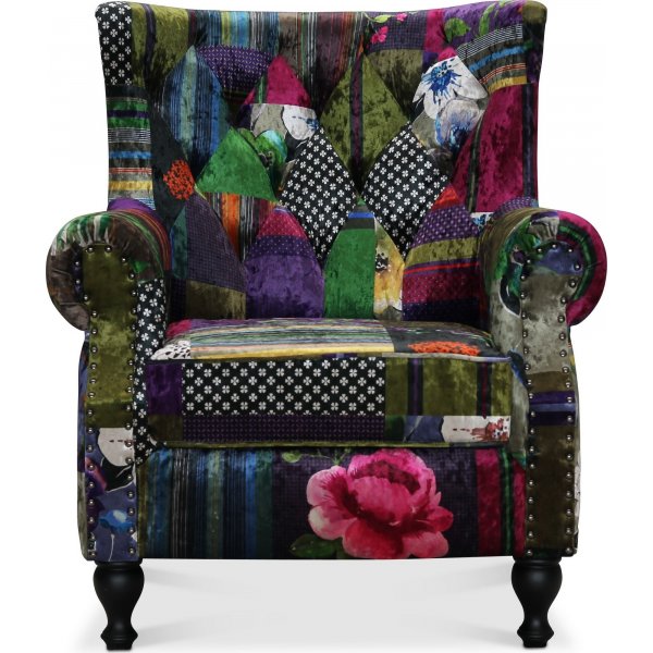 Vivaldi ftlj - Flerfrgat tyg + Flckborttagare fr mbler