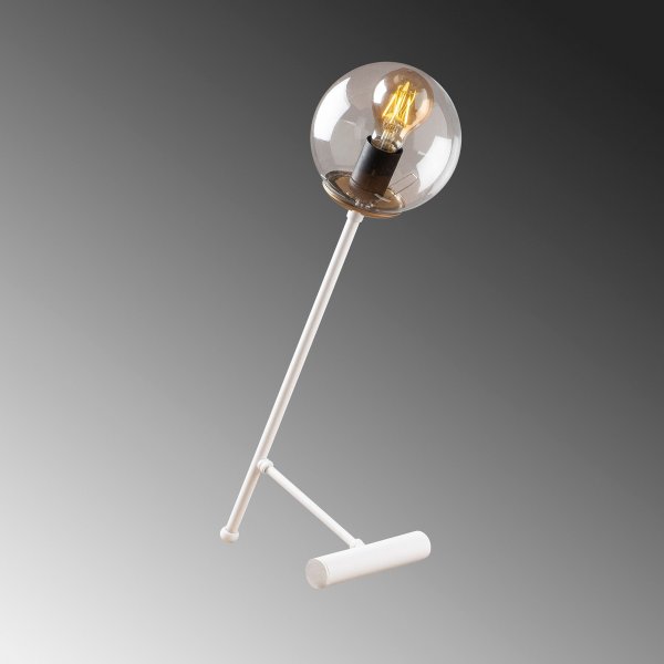 Golf bordslampa klar - Vit