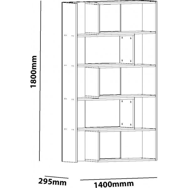 Bibliothèque Save - Blanc Bibliothèque Save - Blanc