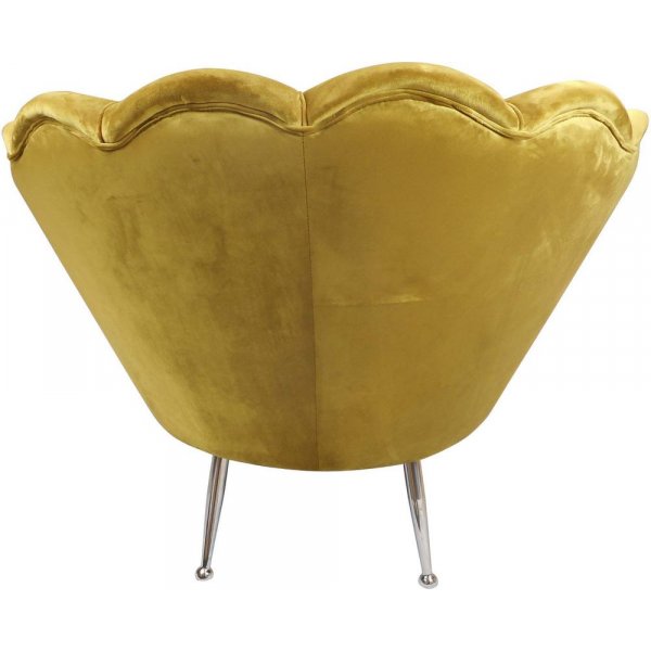 Signy fåtölj - Gul velour Signy fåtölj - Gul velour