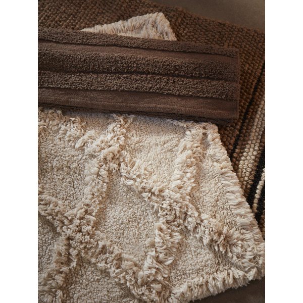 Tapis Ravi - Blanc cass