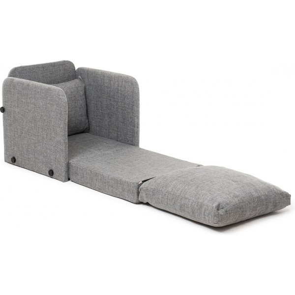 Canapé convertible Saga - Gris clair Canapé convertible Saga - Gris clair