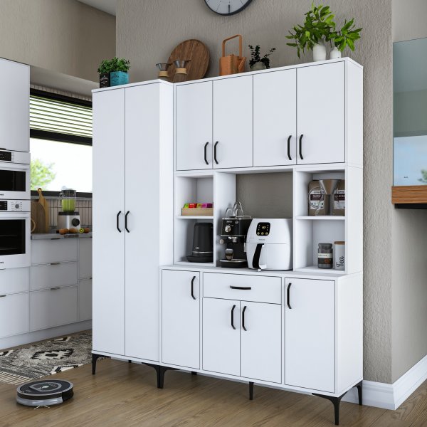 Armoire Jericho 146 - Blanc Armoire Jericho 146 - Blanc