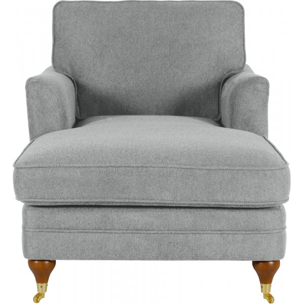 Chaiselounge Howard Watford Deluxe - Grå + Textilrengöring för möbler Chaiselounge Howard Watford Deluxe - Grå + Textilrengöring för möbler