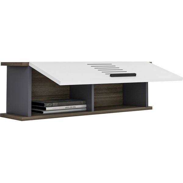 Rada väggskåp - Vit/valnöt Rada väggskåp - Vit/valnöt