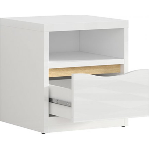 Pori sngbord 41,5 x 40 cm - Vit