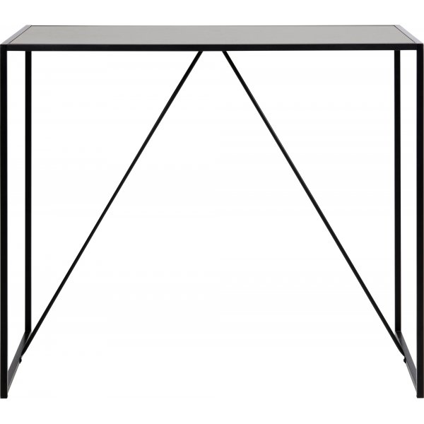 Mange-debout Seaford 120 x 60 cm - Noir
