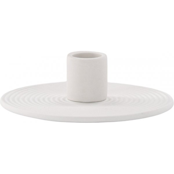 Dian ljusstake 12 x 4 cm - Vit