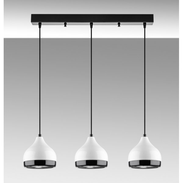 Plafonnier Yildo 6878 - Blanc/noir Plafonnier Yildo 6878 - Blanc/noir