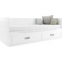 Hermes bddsoffa 80-160 x 200 cm - Valfri frg