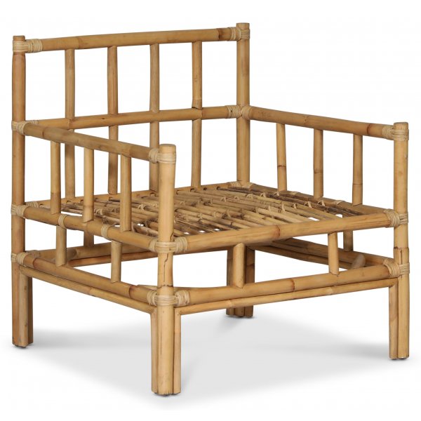 Amelia rotan fauteuil met kussens - Naturel + Vlekverwijderaar voor meubels