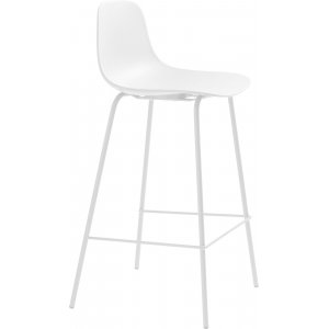 Tabouret de bar Sheba blanc SH 67,5 cm