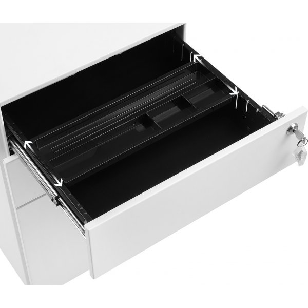 Bille ldhurts 52 x 39 cm - Vit