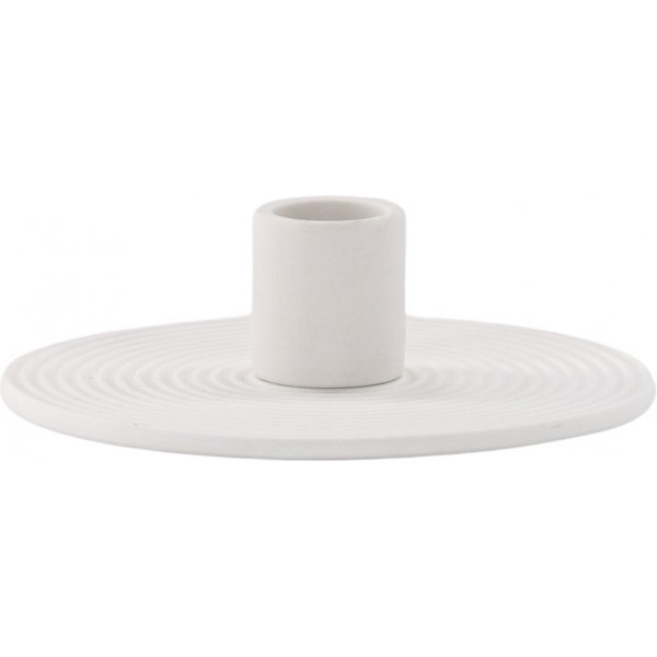 Dian ljusstake 12 x 4 cm - Vit